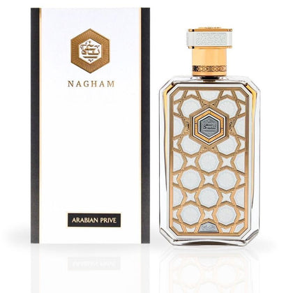 RASASI Arabian Prive Collection Nagham Eau De Parfum para mujer, perfume árabe afrutado y floral de larga duración