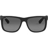 Ray-Ban RB4165 Justin Gafas de sol rectangulares unisex de plástico de alta calidad, protección UV y varias opciones de color