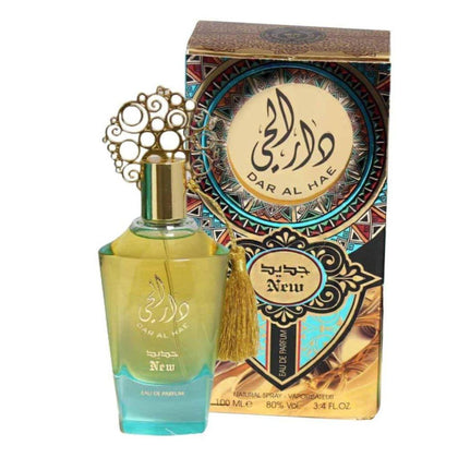 Ard Al Zaafaran Daar Al Hae Eau de Parfum Spray para mujer, fragancia oriental de larga duración