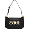 Bolso de hombro para mujer VERSACE JEANS COUTURE en color negro, diseño elegante y funcional