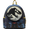 Loungefly Jurassic Park Dino Moon Mini Mochila con Diseño Multicolor y Detalles de Alta Calidad