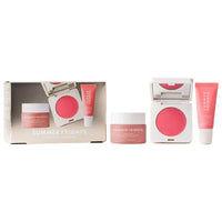 The Dewy Pink Set con Mini Lip Butter Balm en Pink Sugar