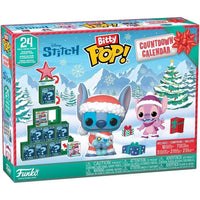 Calendario de adviento Funko Pop! Bitty con figuras coleccionables de Stitch Holiday, perfecto para regalo y decoración