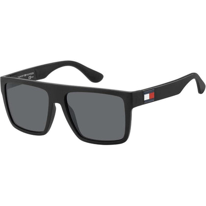 Gafas de sol cuadradas TH1605/S para hombre de Tommy Hilfiger, estilo preppy americano con protección UV