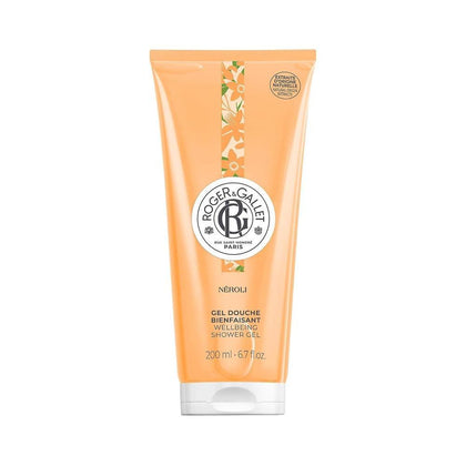 Gel de ducha ROGER & GALLET hidratante y limpiador a base de aloe vera, suave para la piel con fragancia Neroli