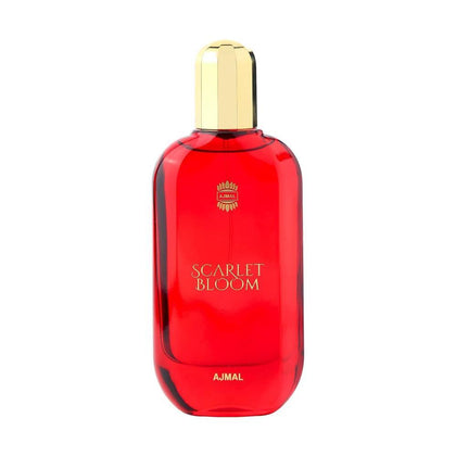 Ajmal Scarlet Bloom EDP para mujer, fabricado en Dubai, fragancia floral rosa Eau de Parfum