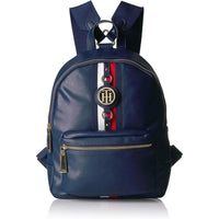 Mochila Tommy Hilfiger Jaden en azul, elegante y funcional, perfecta para mujeres modernas que buscan un accesorio versátil.