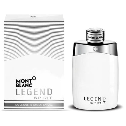 MONTBLANC Legend Spirit fragancia masculina frutada, tamaño grande de 200 ml