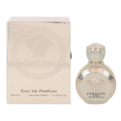 VERSACE Eros Pour Femme Eau de Parfum para mujeres, fragancia de larga duración, recomendado para uso casual