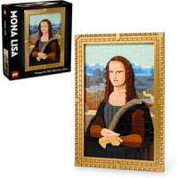 LEGO Art Mona Lisa Juego de construcción de Arte para Adultos - Ideal para Amantes de Rompecabezas y Arte de Leonardo da Vinci
