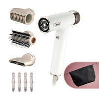 Shark HD331 SpeedStyle con bolsa y clips antideslizantes, para cabello liso y ondulado, con accesorios IQ SpeedStyler