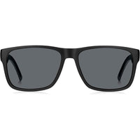 Gafas de Sol Tommy Hilfiger Th 1718/S estilo deportivo con textura de piquet y detalles de bandera icónicos