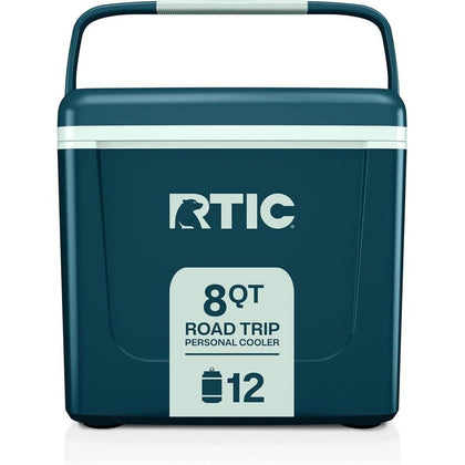 RTIC Hielera personal de viaje de 8 cuartos, compacta, aislada y portátil para bebidas y alimentos