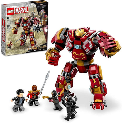 LEGO Marvel Hulkbuster: La Batalla de Wakanda Set con Figuras de Acción de Avengers y Bruce Banner