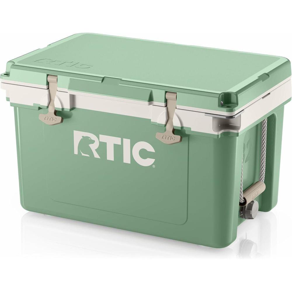 RTIC Enfriador Ultraligero 32 Cuartos, Portátil y Aislado para Bebidas y Camping, 30% más Ligero que Refrigeradores Convencionales