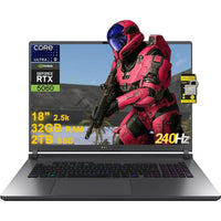 Asus Rog Strix G18 Gaming Laptop Intel Ultra 9 24-Core 32gb Ram 2tb Ssd Ge Force Rtx 5060 Wi-Fi 7 18" 240hz Negrometa