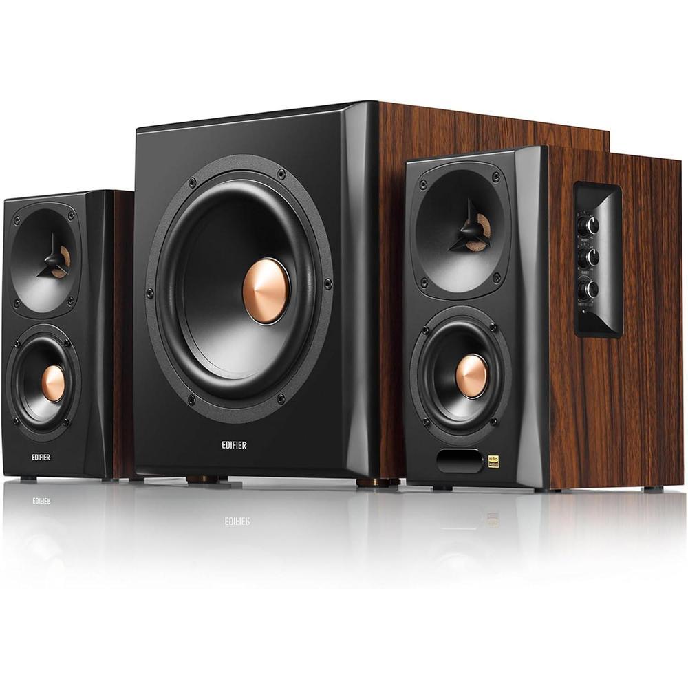 Edifier S360DB Altavoz Bluetooth de Estantería con Subwoofer Inalámbrico para Juegos y Música