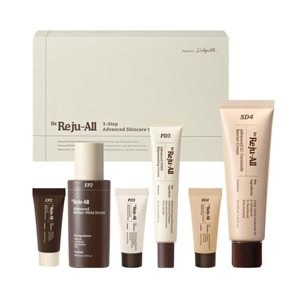 Dr.Reju-All Sistema avanzado de cuidado de la piel con suero de retinol HPR y cremas PDRN y ceramida