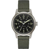 Bulova Militar Heritage Hack Veteran's Watchmaking Initiative, reloj automático de 3 manecillas con correa de cuero negro
