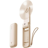Aecooly Ventilador Portátil Delgado, Ventilador de Mano Fino, Mini Personal Recargable por USB [24H Máx. Tiempo de Enfriamiento]
