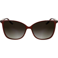 Calvin Klein Gafas de Sol Mujer Modelo CK25504S con Detalles Metálicos y Lentes Degradadas