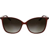 Calvin Klein Gafas de Sol Mujer Modelo CK25504S con Detalles Metálicos y Lentes Degradadas