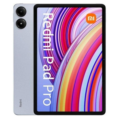 Xiaomi Redmi Pad Pro WiFi 12.1 Pulgadas Octa Core Global ROM 10000mAh Bluetooth 5.3 8MP Cámara Dual, 33W Dual USB Fast Car Bundle, Azul Océano, 128GB + 6GB