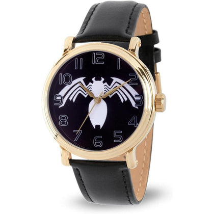 Reloj analógico vintage Spider-Man para adultos, diseño resistente al agua con movimiento de cuarzo y material de alta calidad