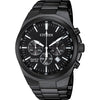 Reloj de cuarzo para hombre Citizen acero inoxidable diseño clásico y resistente al agua con cronógrafo e indicador de fecha