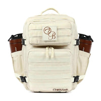 WOLFpak Mochila 35L Bombshell Sportswear en color crème, diseño unisex para actividades casuales y deportivas, hecha de poliéster resistente