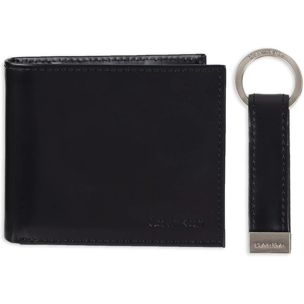 Calvin Klein Cartera Minimalista para Hombre con Tecnología RFID y Múltiples Compartimentos