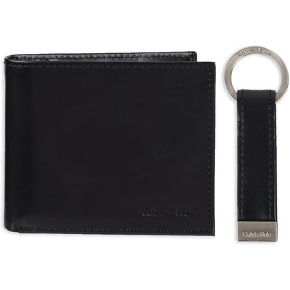 Calvin Klein Cartera Minimalista para Hombre con Tecnología RFID y Múltiples Compartimentos