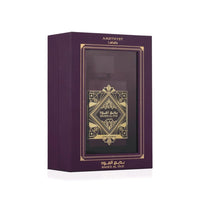 Perfume unisex Lattafa Bade'e Al Oud Amatista con notas de ámbar y madera, 100 ml, larga duración