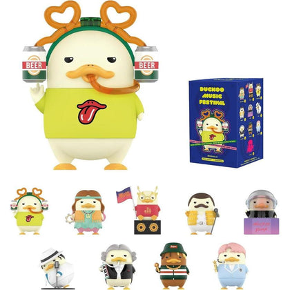 POP MART DUCKOO Figuras de la serie Music Festival, diseño aleatorio, juguetes coleccionables para decoración y regalos