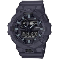 Reloj Casio G-Shock 700UC para hombre, resistente al agua y golpes, con correa y caja de resina, y movimiento de cuarzo