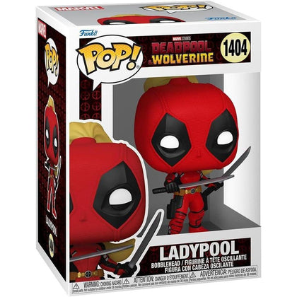 Funko Pop! Marvel: Deadpool & Wolverine - Ladypool para coleccionistas, figura de vinilo theme superhero