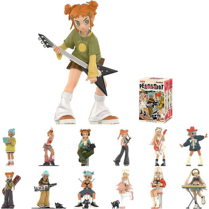 POP MART Peach Riot Rise Up Series Figuras coleccionables de diseño aleatorio, juguetes decorativos para el hogar y regalos