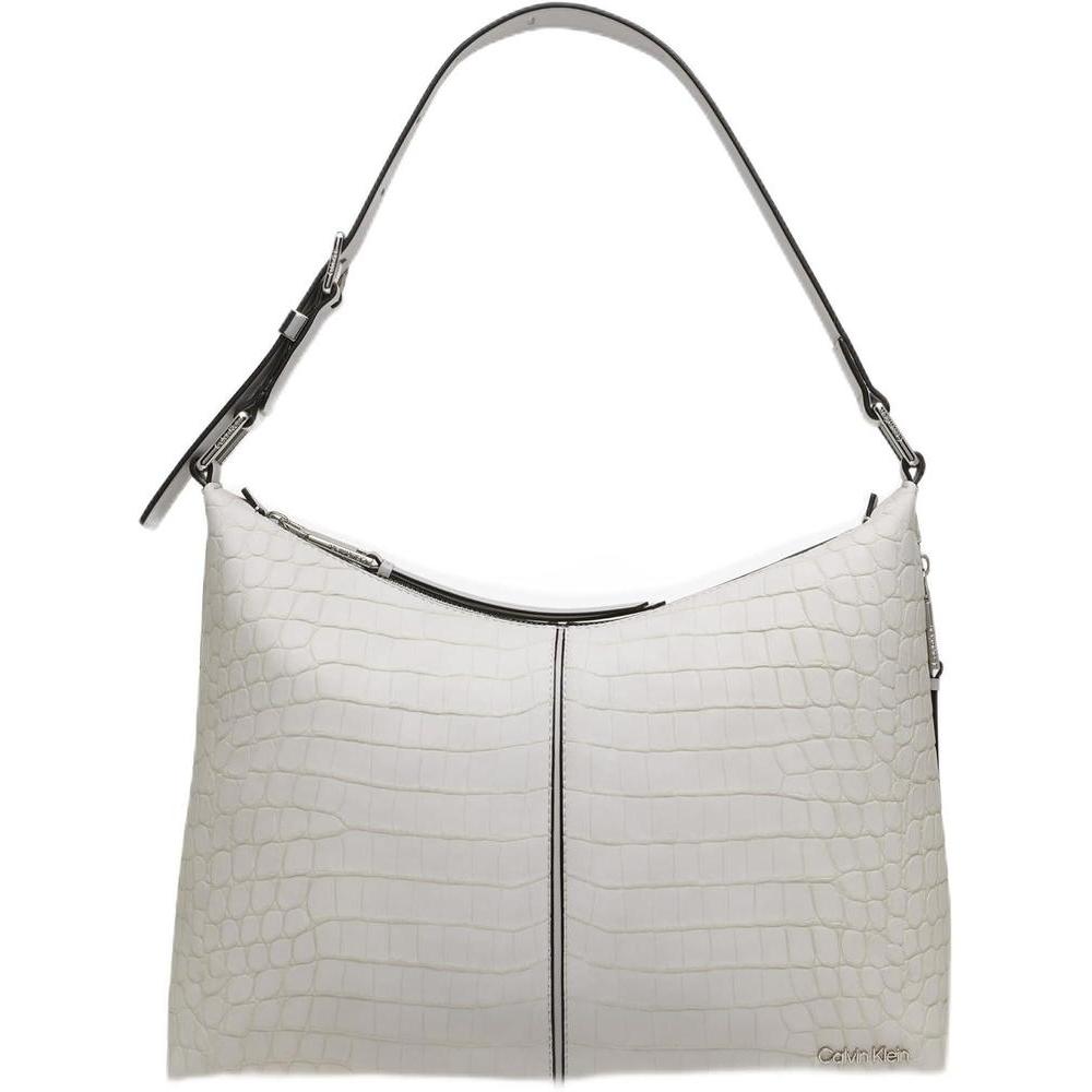 Bolso de hombro Hobo Calvin Klein Max con cremallera superior y diseño de cuero vegano, elegante y funcional