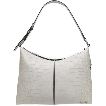 Bolso de hombro Hobo Calvin Klein Max con cremallera superior y diseño de cuero vegano, elegante y funcional