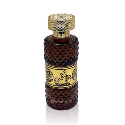 Ard Al Zaafaran Tafakhar Eau de Parfum Spray para Unisex, fragancia oriental ámbar y amaderada, larga duración