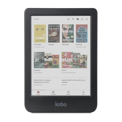 Kobo Clara Colour, lector electrónico a color con pantalla E Ink Kaleido 3, resistente al agua, audiolibros, 16 GB de almacenamiento