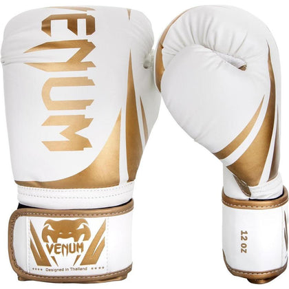 Guantes de boxeo Venum Challenger 2.0 Oro diseño profesional y comodidad para todo tipo de entrenamientos