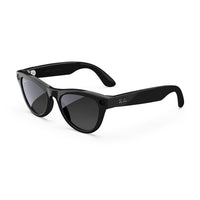 Ray-Ban Meta Skyler negro brillante, gafas inteligentes IA para hombre y mujer, cámara 12 MP, audio y lentes polarizados
