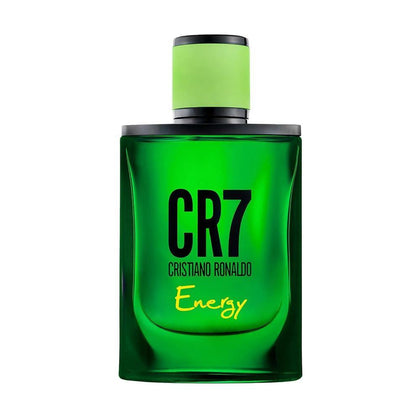 Cristiano Ronaldo CR7 Energy Eau de Toilette - Colonia masculina con cardamomo, lavanda y notas de madera de cedro