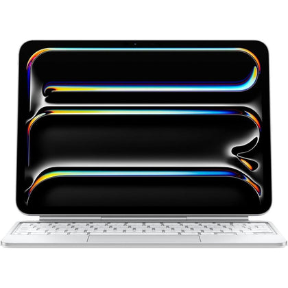 Funda con teclado Apple Magic para iPad Pro, experiencia superior de escritura, trackpad integrado, color blanco