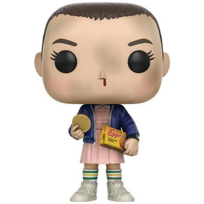POP Eleven with Eggos: Funko Stranger Things Figura de vinilo con protector gratis