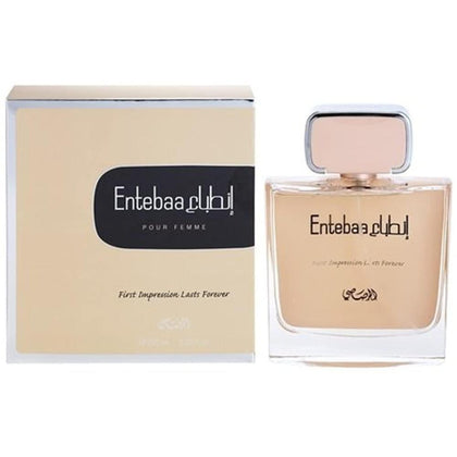 Rasasi Entebaa para mujer EDP - Eau De Parfum fragancia oriental amaderada con sándalo, almizcle y rosa por Rasasi