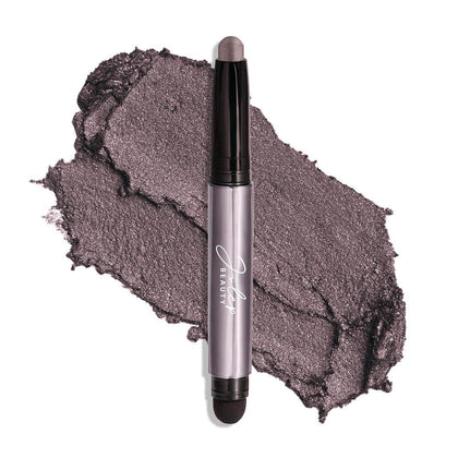 Sombra De Ojos Julep Crema A Polvo Resistente Al Agua Color Amatista Brillante Con Difuminador Integrado