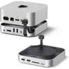 UGREEN Dock con Soporte DP Hub para Mac mini M4/M4 Pro 2024, SSD M.2 NVMe, Conectividad 10G, 4K, USB A/C, SD/TF, Audio