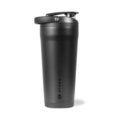 HydroJug Coctelera de acero inoxidable aislada, a prueba de fugas y sin BPA, con rejilla de mezcla silenciosa para fitness y deportes